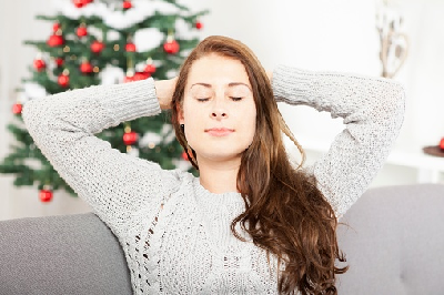 Woman Having a Relaxing Holiday