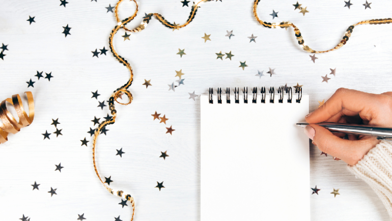 Writing New Year's Resolutions