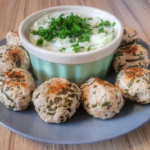 Turkey meatballs with spinach