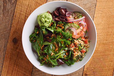 Quinoa Crunch Salad Bowl