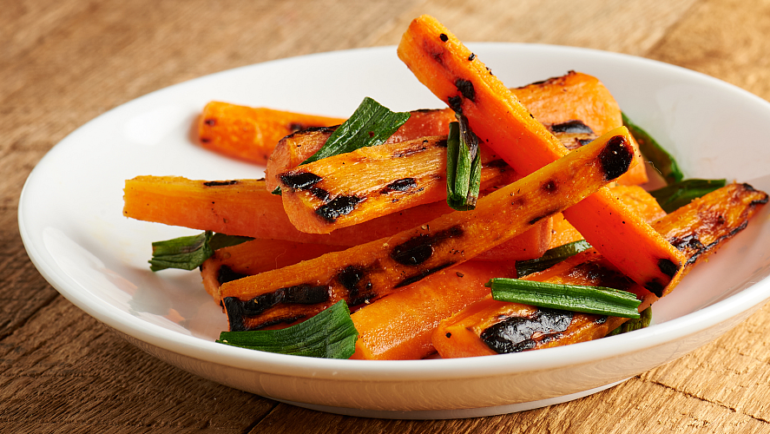 Cumin-Spiced Grilled Carrots