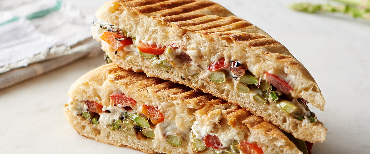 Asparagus & Goat Cheese Panini Feed Your Potential