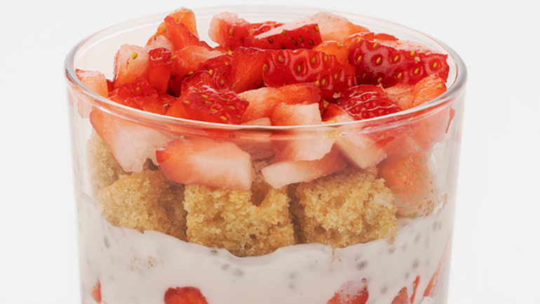 Strawberry Chia Shortcake