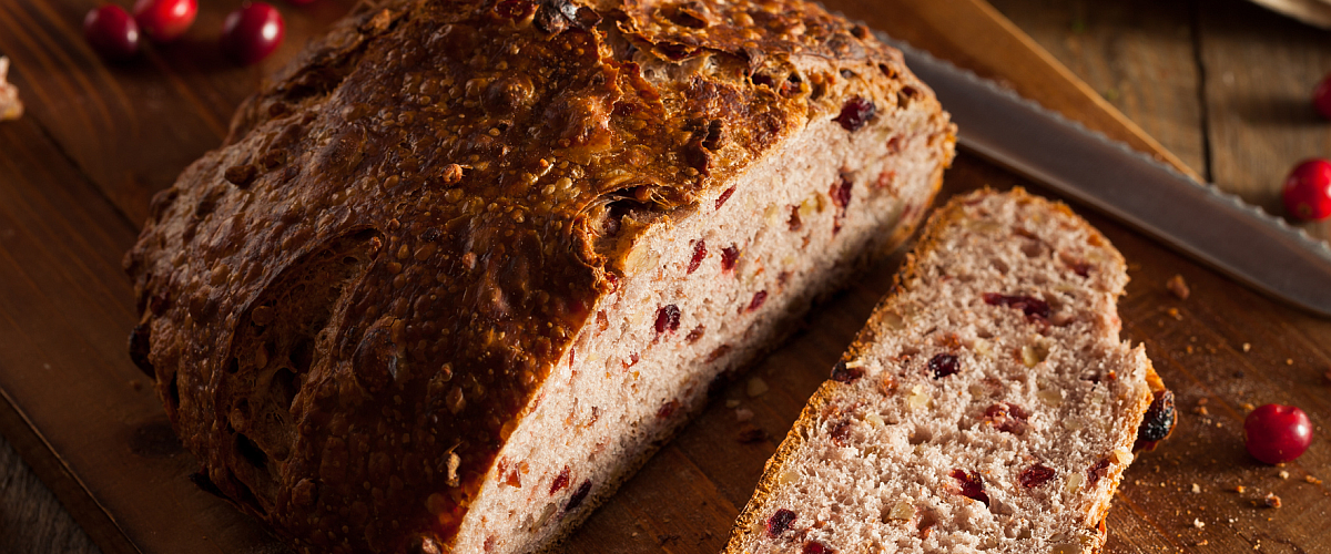 Whole Wheat Cranberry Walnut Bread Feed Your Potential