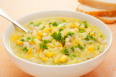 corn potato chowder