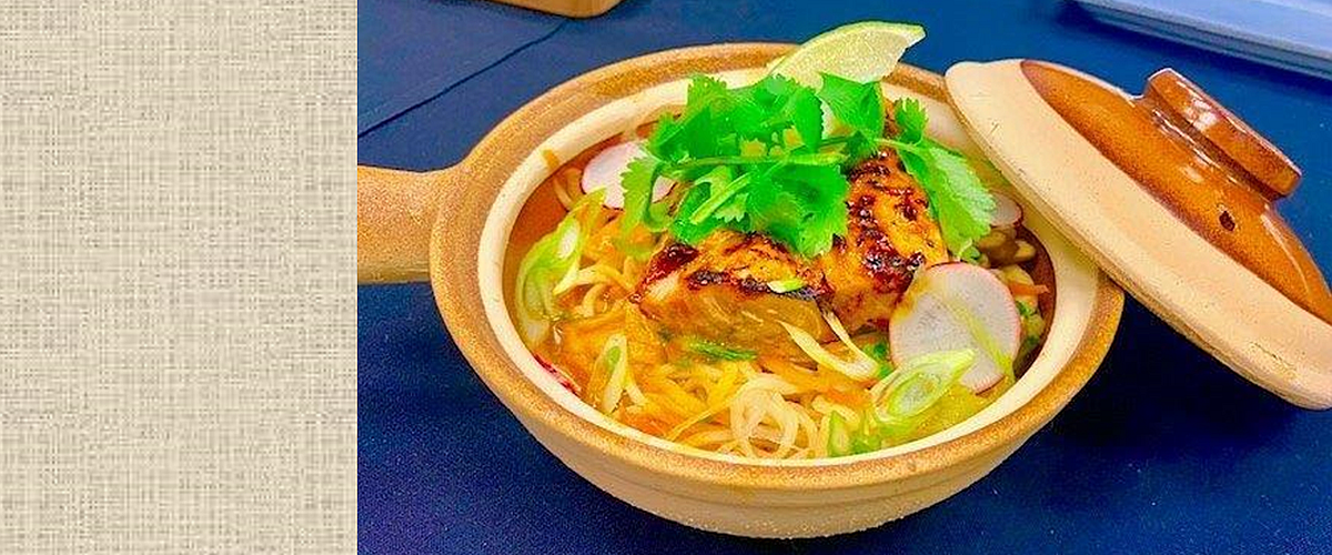 Ramen Noodle & Vegetable Bowl with Chicken Feed Your Potential