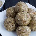 peanut butter flax energy bites