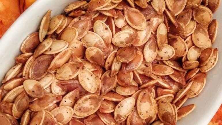 toasted pumpkin seeds