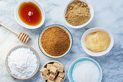 honey sugar and other sweeteners