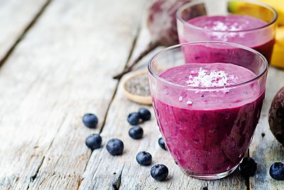 blueberry banana smoothie