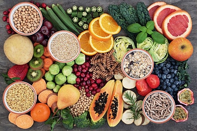 high fiber healthy foods