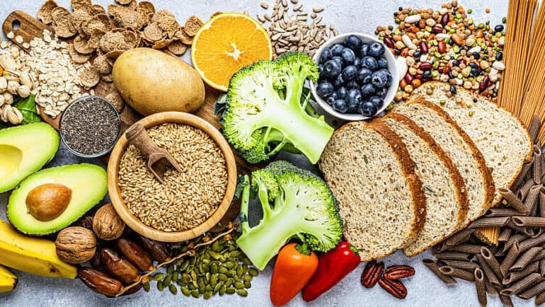 healthy food carbs