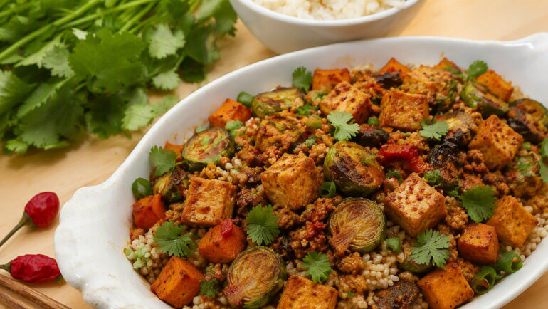 Maple Chili Tofu Bowl